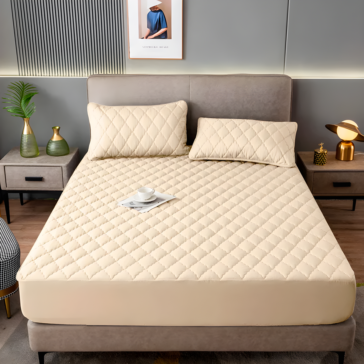Kit Roupa de Cama Completa - Texturizada