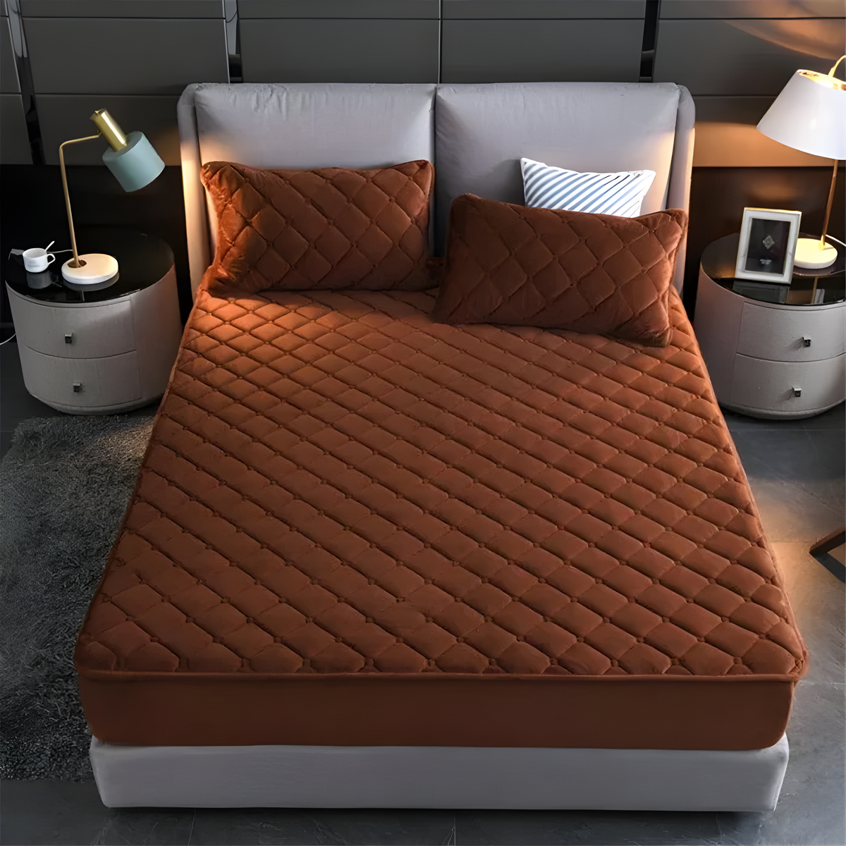 Kit Roupa de Cama Completa - Texturizada