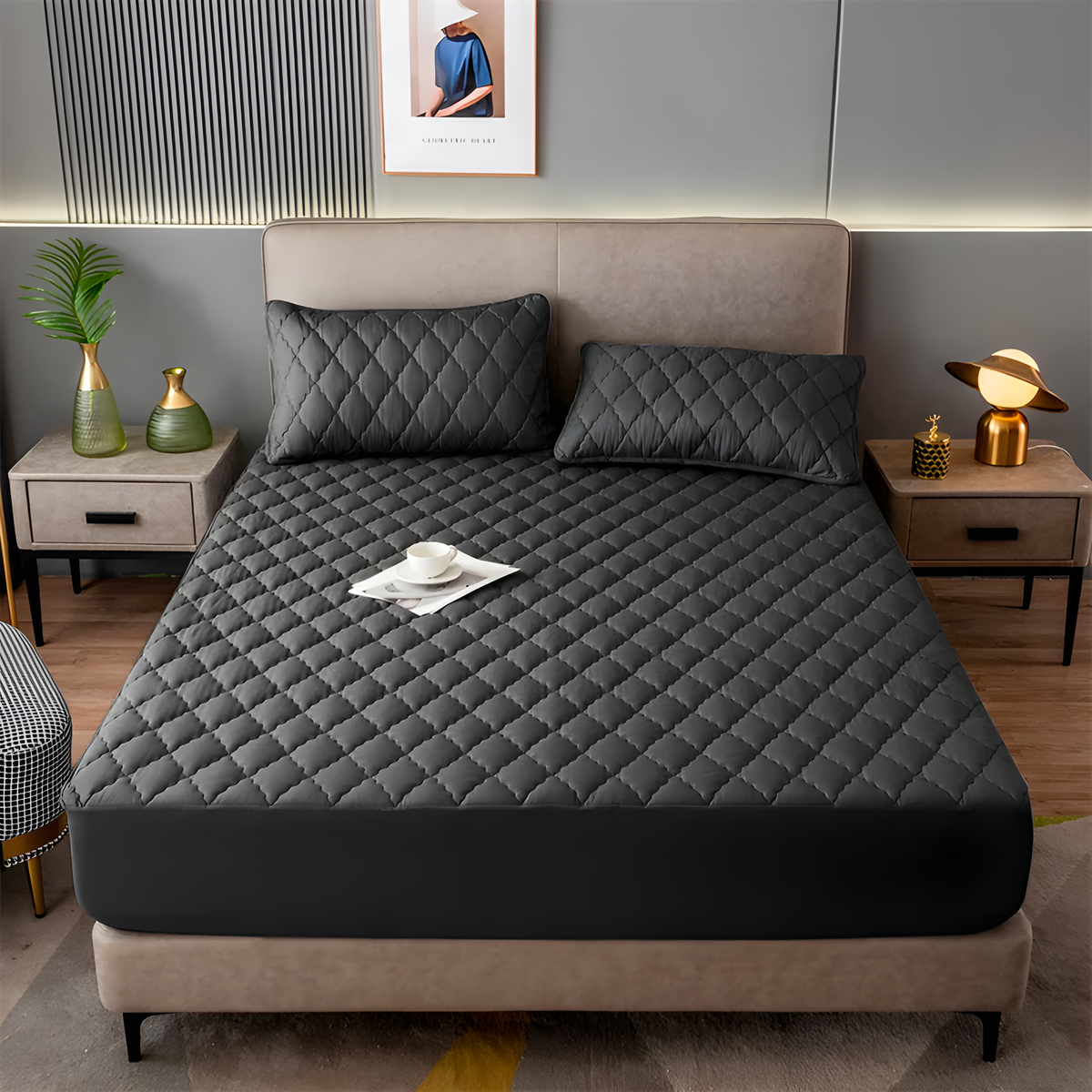 Kit Roupa de Cama Completa - Texturizada